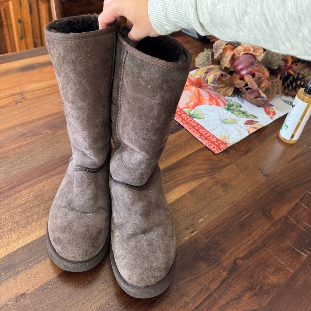 Ugg Tall Chocolate Brown Boots